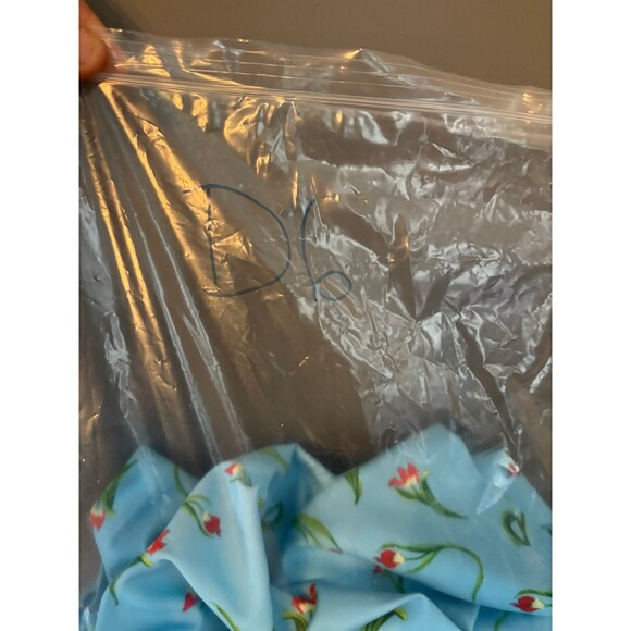 Jonathan Cohen size small S Blue dancing tulip side twist dress - Picture 8 of 8